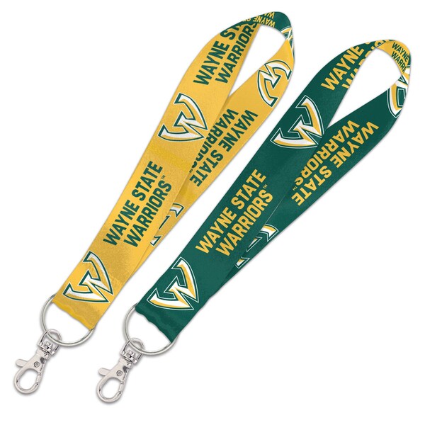 Wayne State Warriors Keystrap with Snap