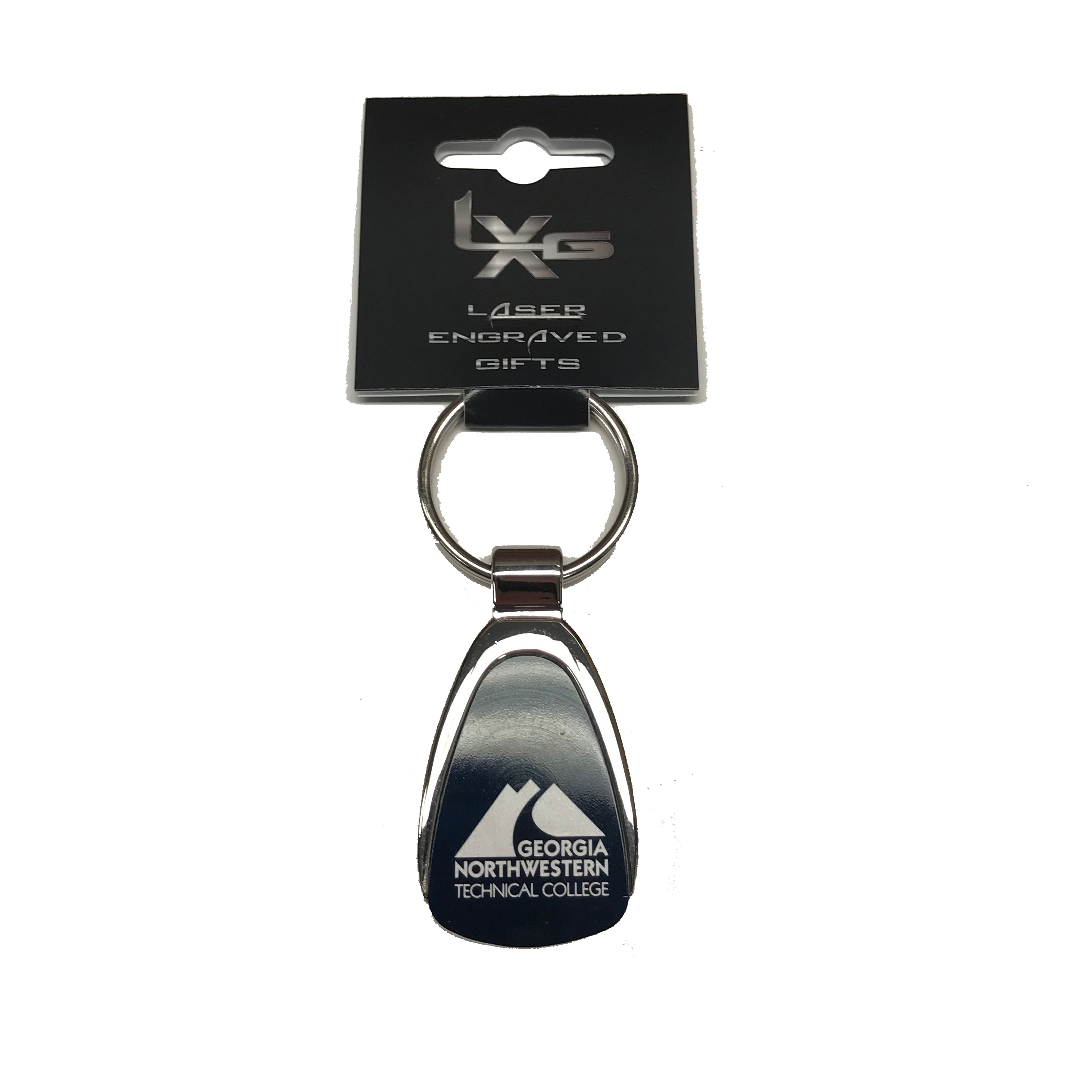 Georgia Northwestern Technical Teardrop Key Tag