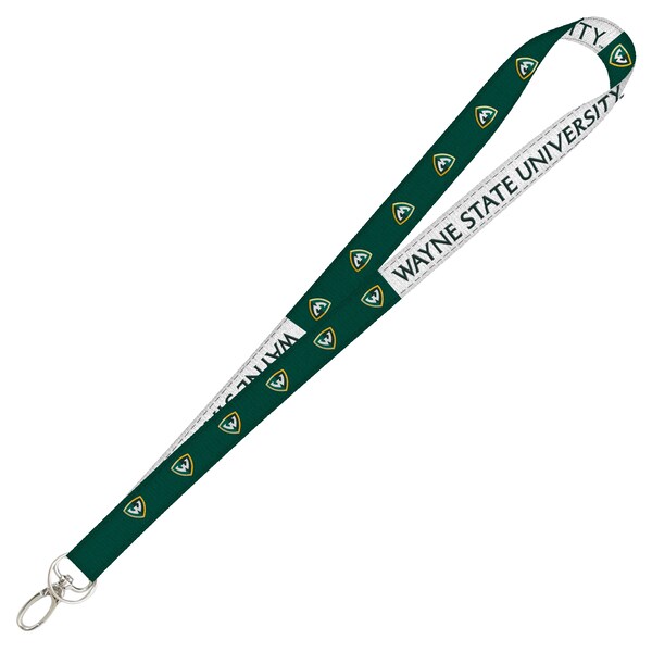 Wayne State Universiity with Logo Gameday Lanyard