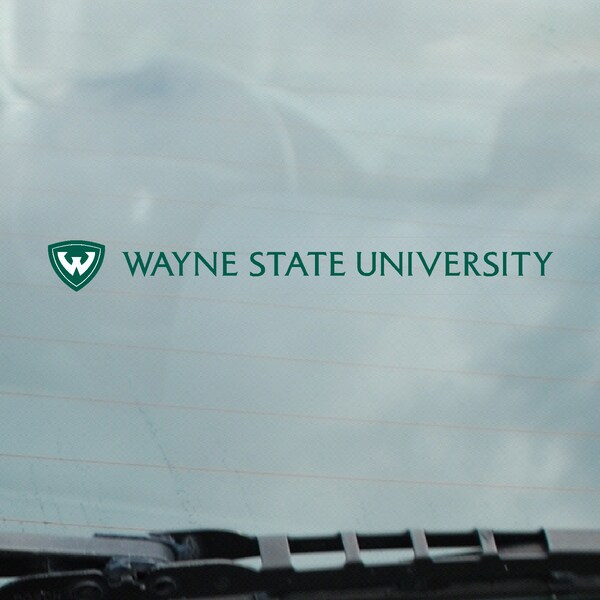 Wayne State University Static Cling Strip