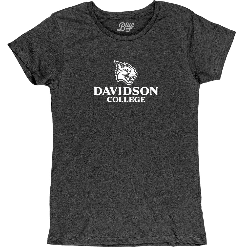 Women's Blue 84 Black Tri Blend Tee