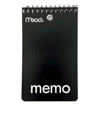 3X5 Memo Wire Notebook