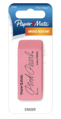 Pink Pearl Eraser
