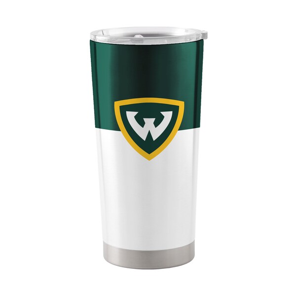 Logo Brands WSU Shield Colorblock 20oz Tumbler