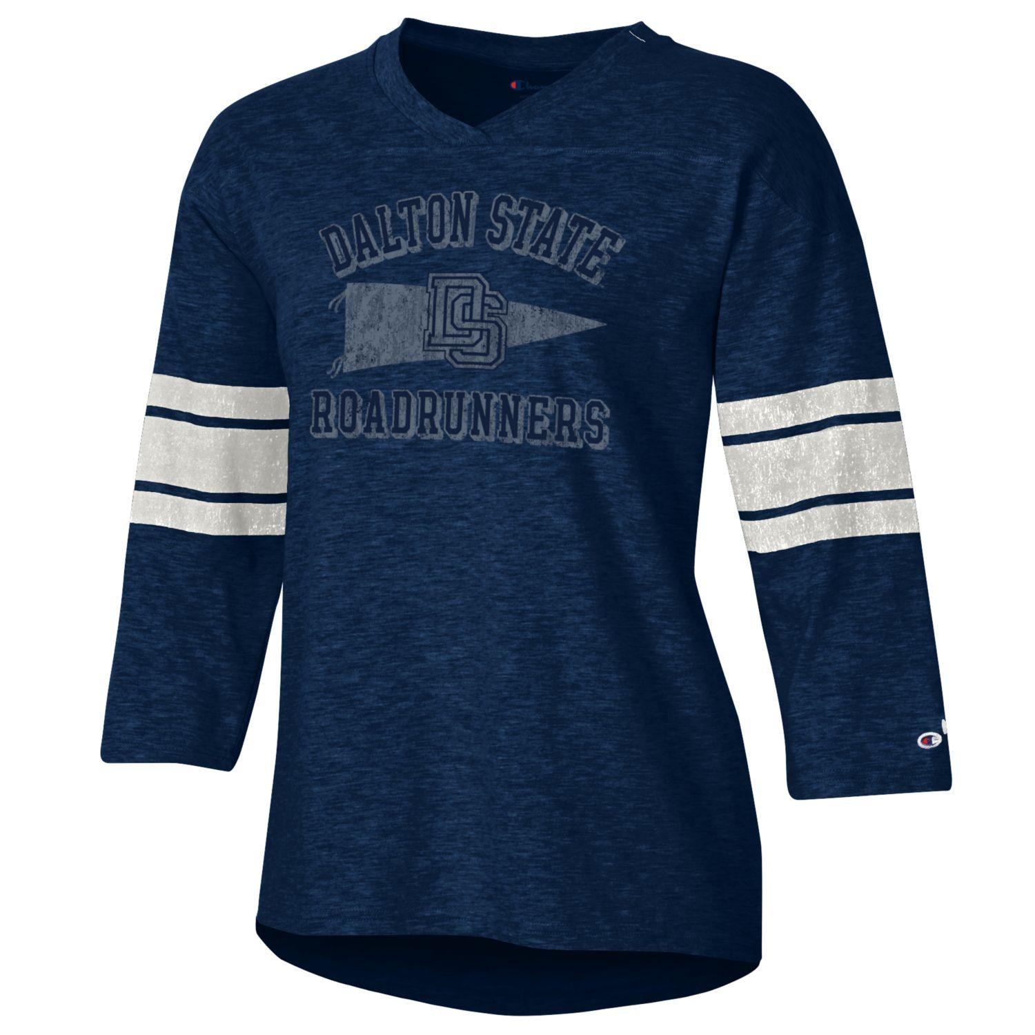 Dalton State Roadrunners Pennant Women's Rochester Slub Shirt