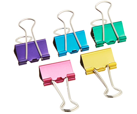 Small Multi Binder Clips