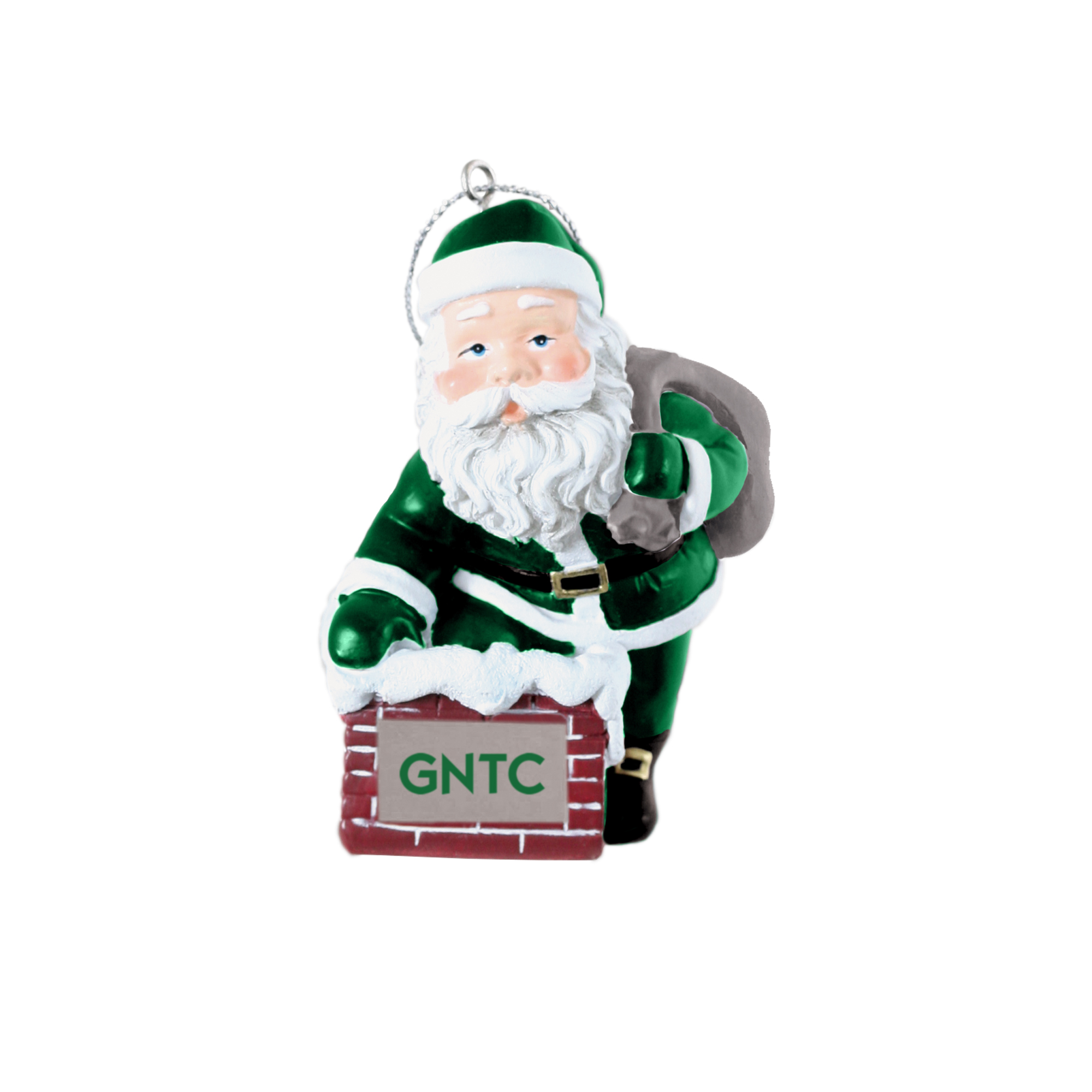 GNTC Rooftop Santa Ornament