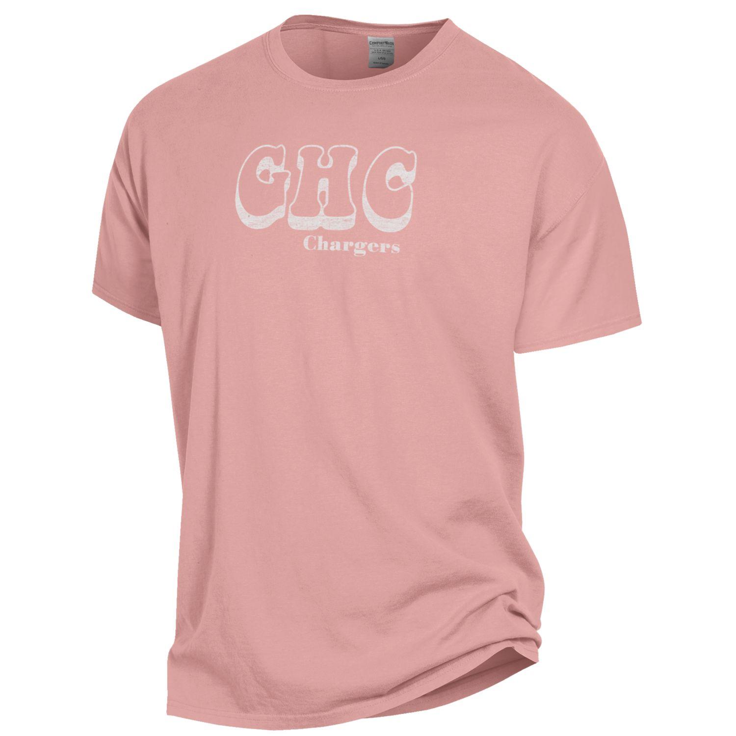 GHC Bubble Text Chargers Comfort Wash Shirt