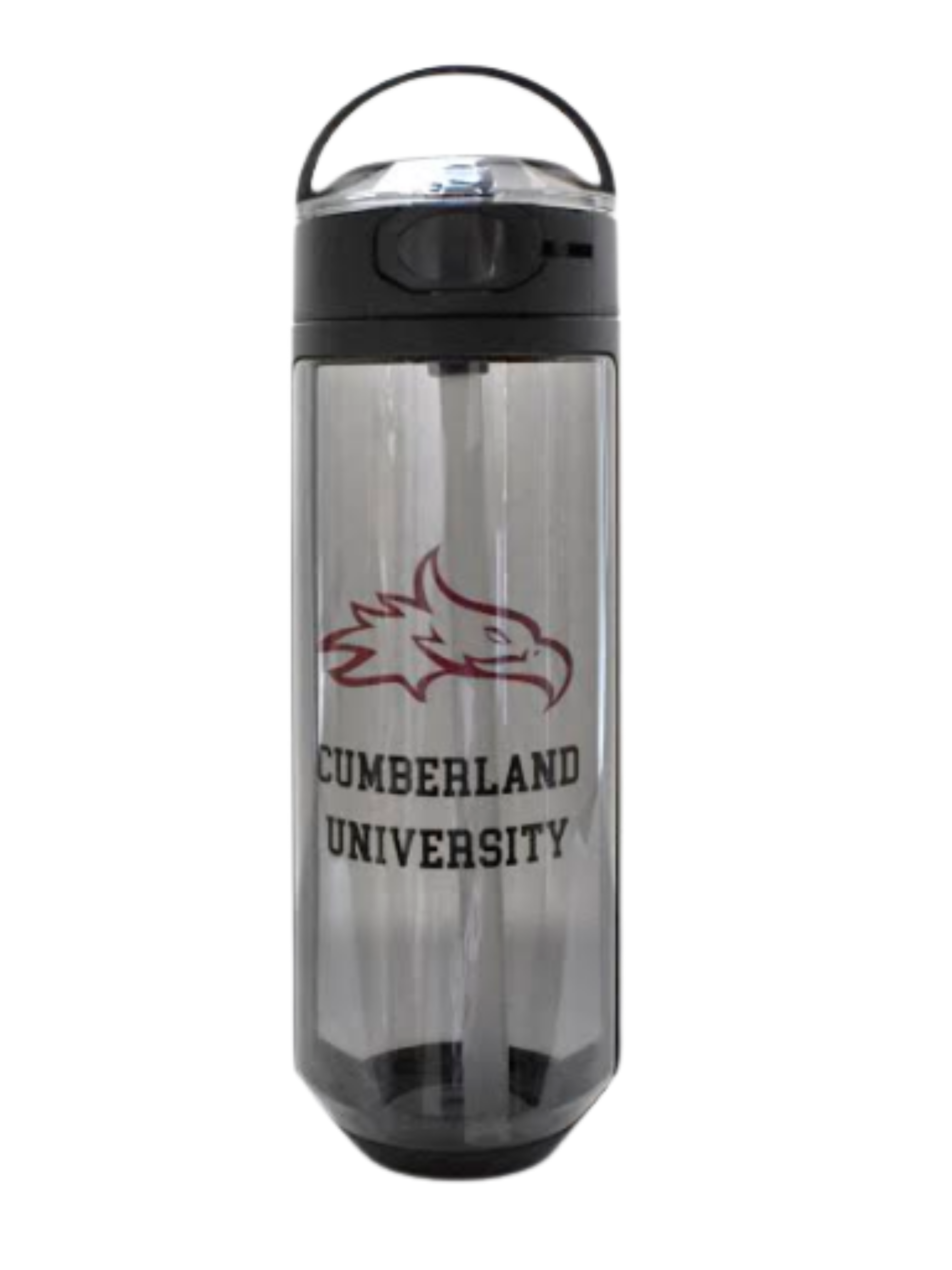 Cumberland University Tritan Water Bottle w/ Straw