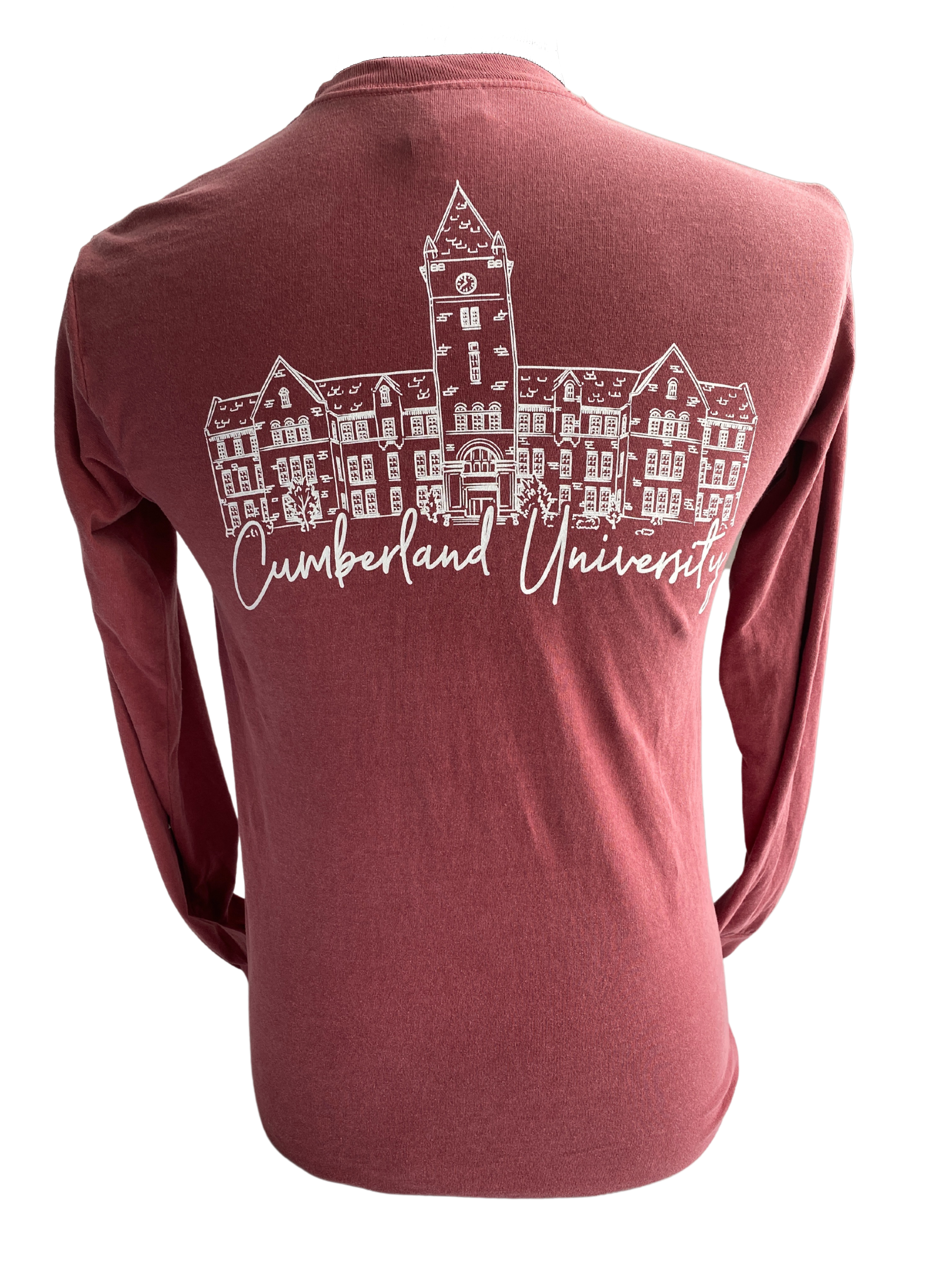 CU Memorial Hall Long Sleeve Comfort Colors Shirt