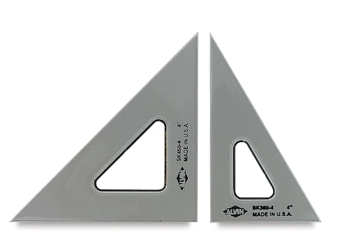 Smoke Triangle 30/60 degrees 4 inches