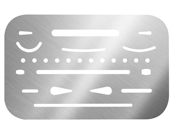 Stainless Steel Erasing Shield