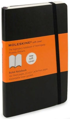 Moleskine Classic Soft Cover Pocket Ruled Notebook