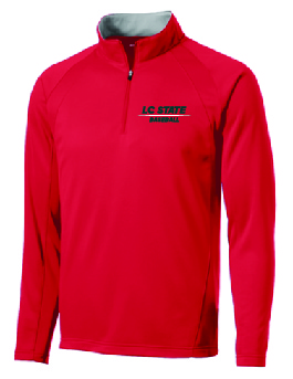 LC State Baseball Performance Fleece Quarter Zip