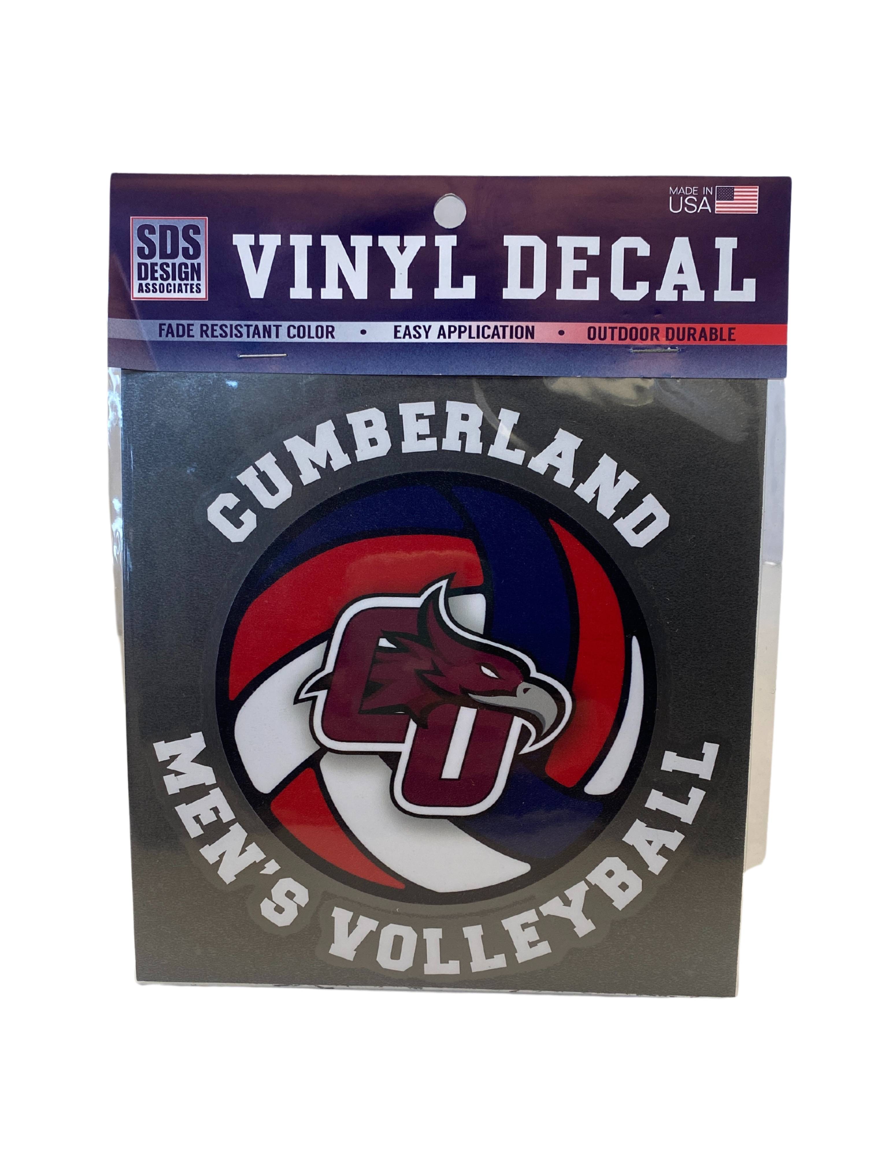 Cumberland Men's Volleyball Decal