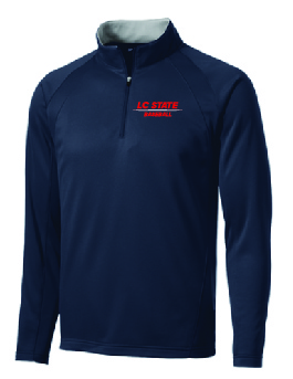 LC State Baseball Performance Fleece Quarter Zip