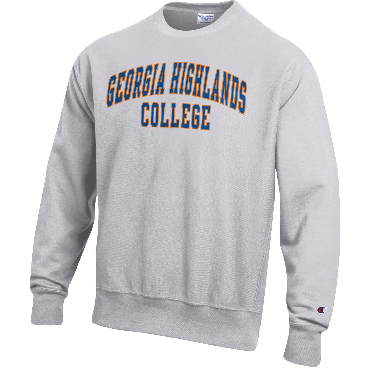 Georgia Highlands College Reverse Weave Crewneck Sweatshirt