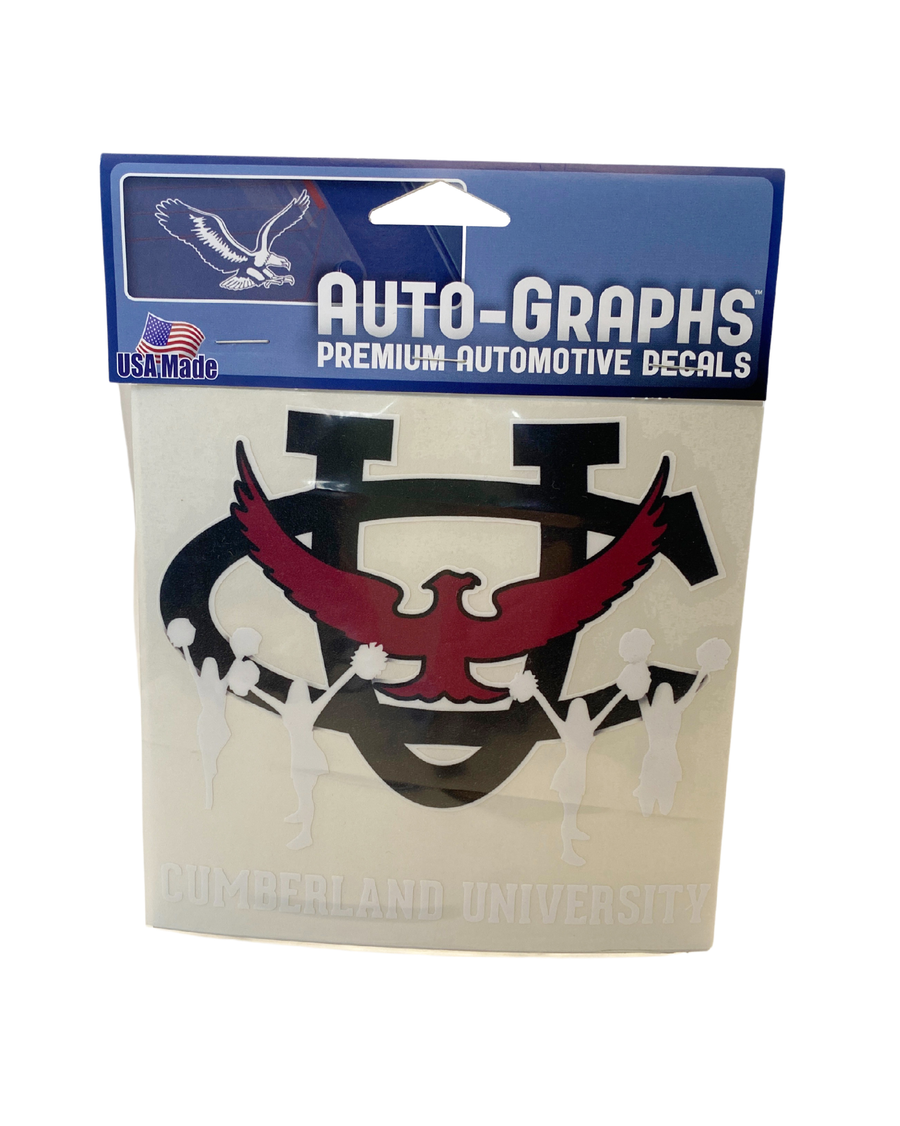 Cumberland University Cheerleading Decal