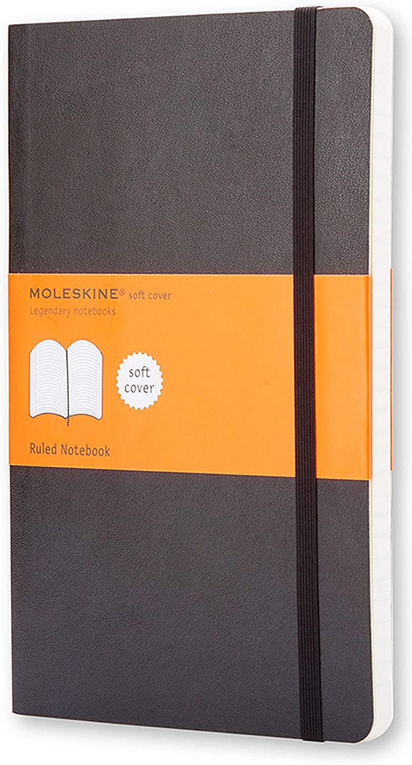 Classic Notebook, Soft Cover, (5" x 8.25") Ruled/Lined, 240 Pages