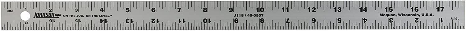 #109 18in. Stainless Steel Ruler