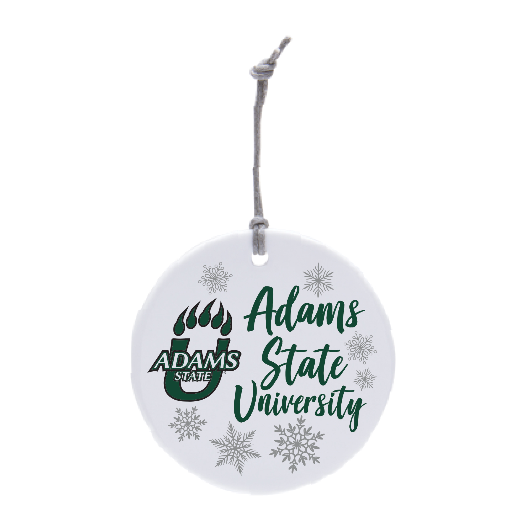 Adams State Snowflake Ornament