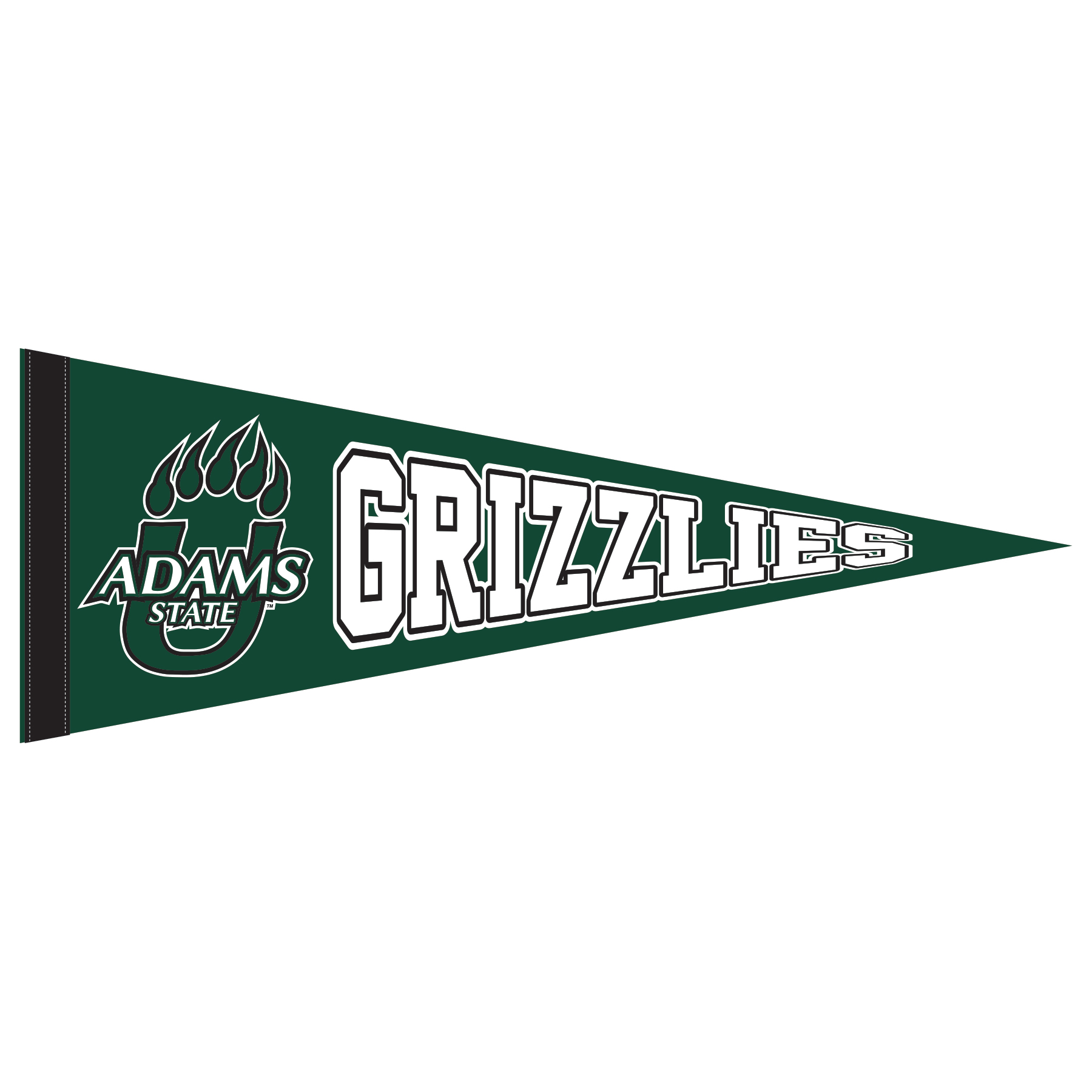 Adams State Grizzlies Felt Pennant