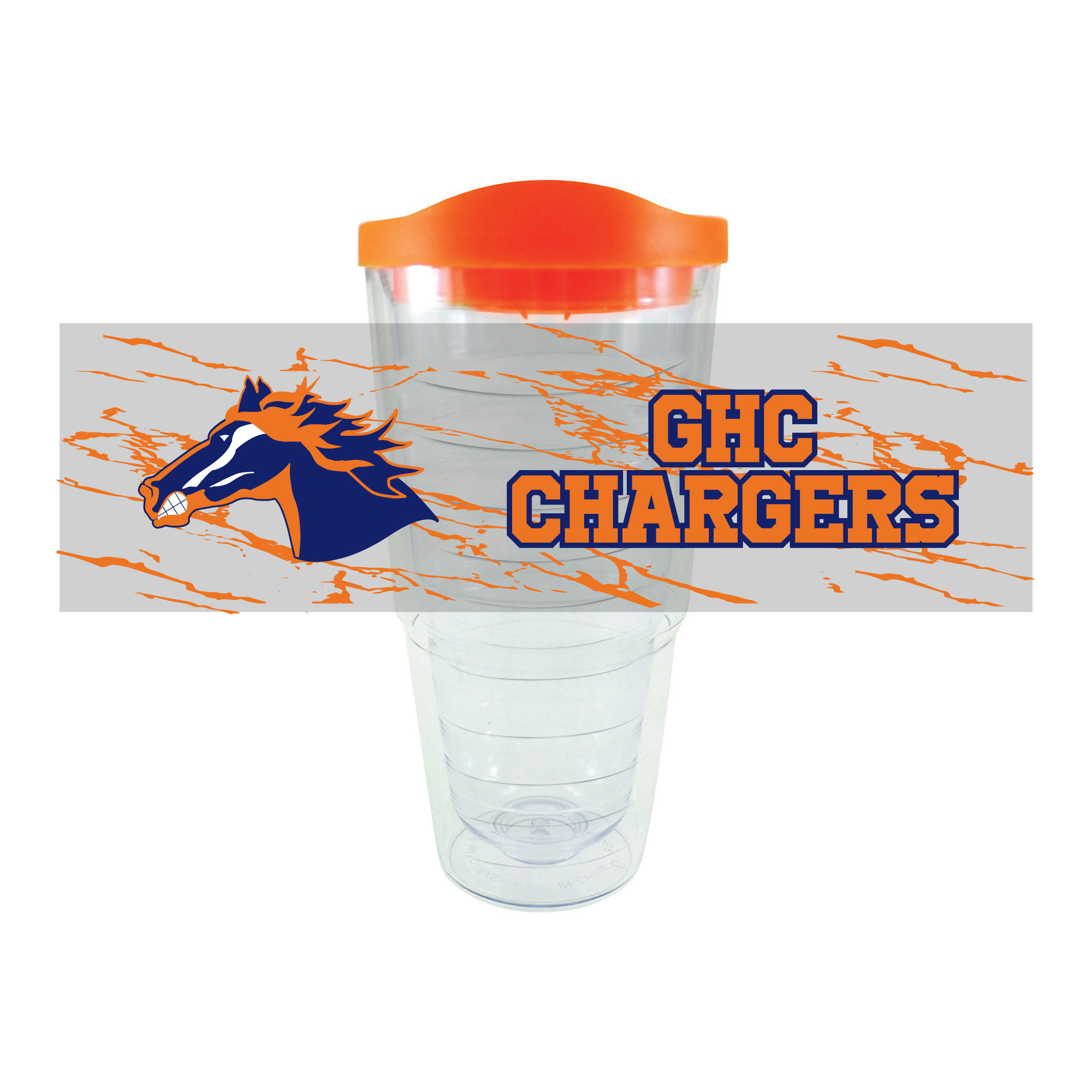 GHC Chargers Digital Orbit 24oz. Tumbler