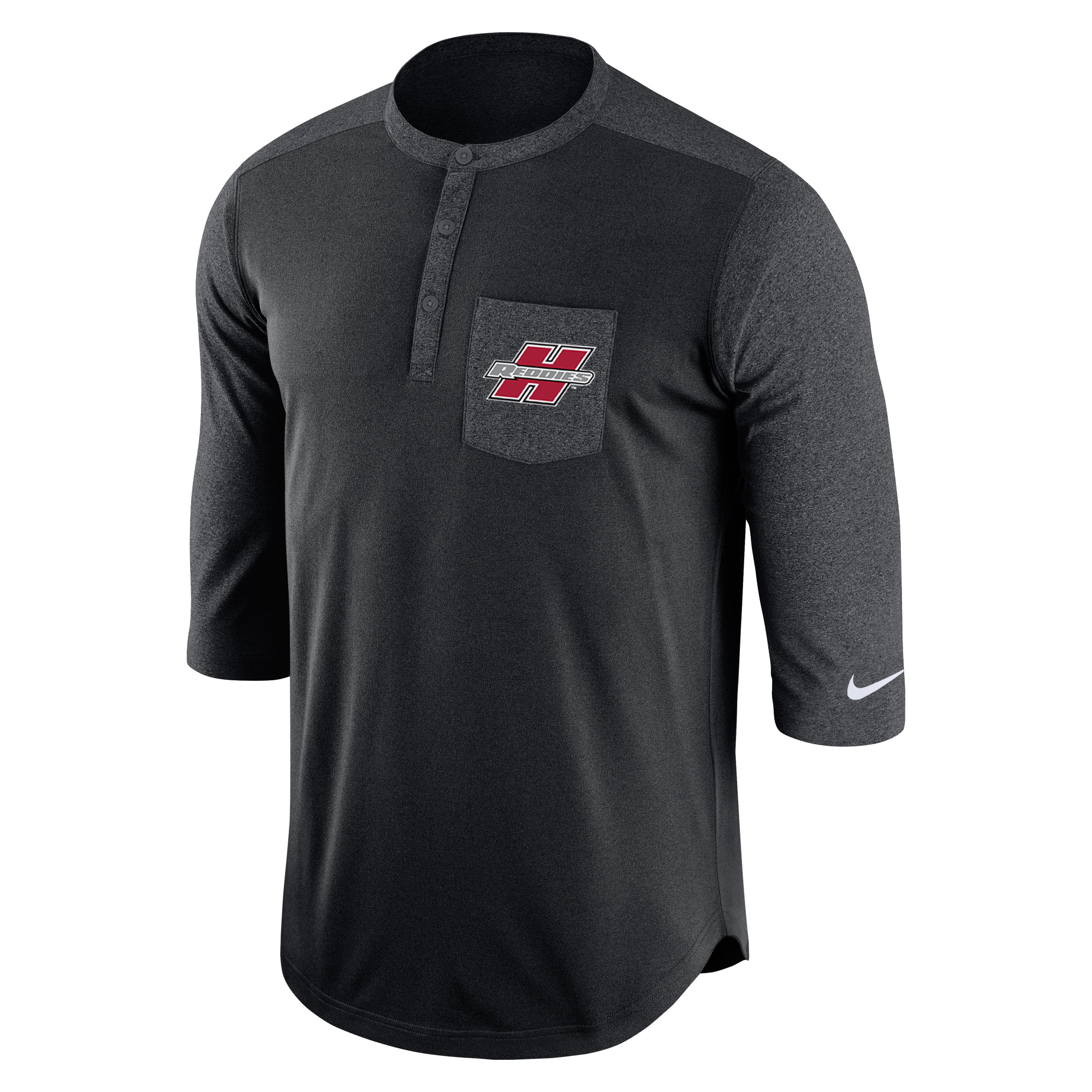 Reddie Bookstore Nike DriFit Henley Shirt