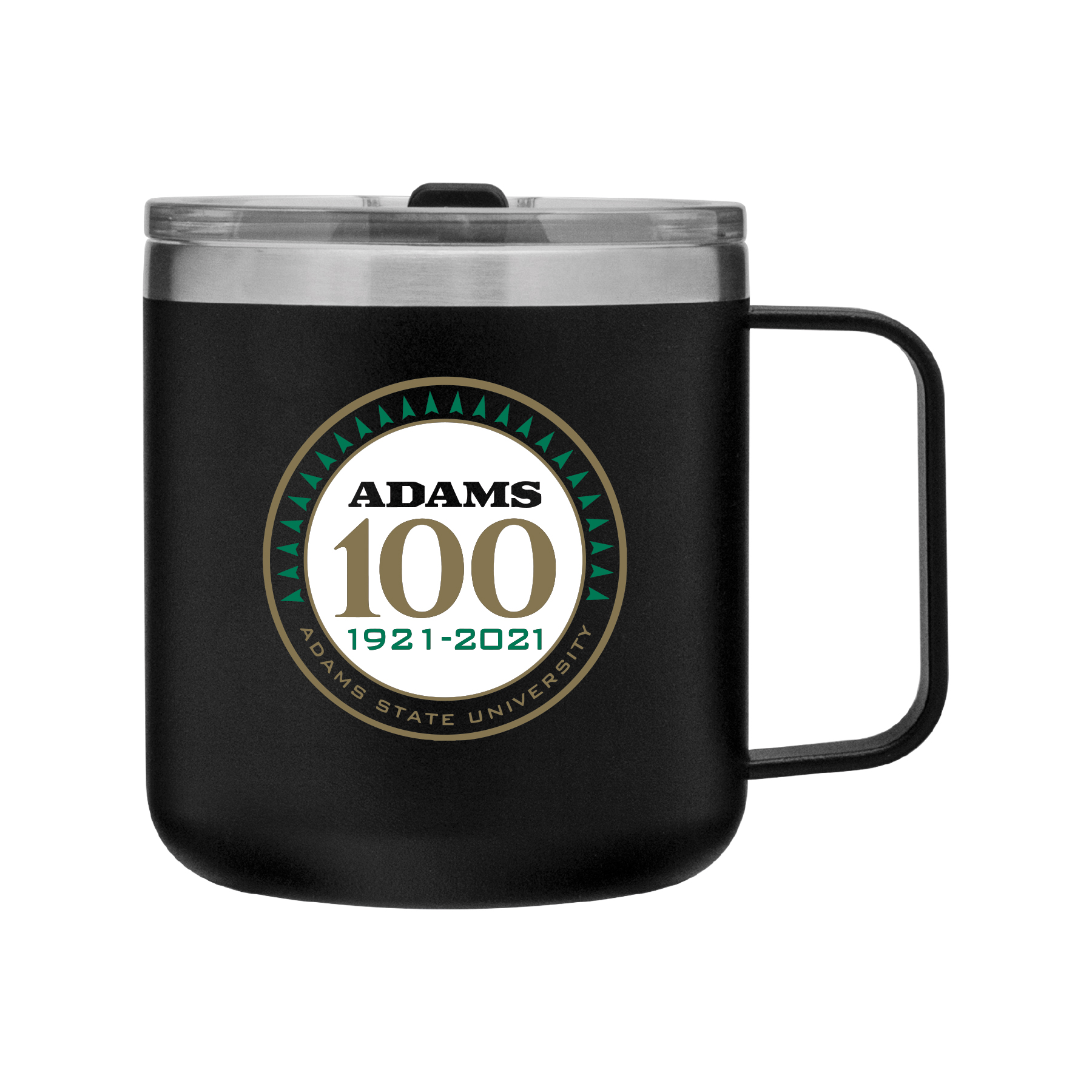 Adams State 100th Stainless Steel Camper Mug