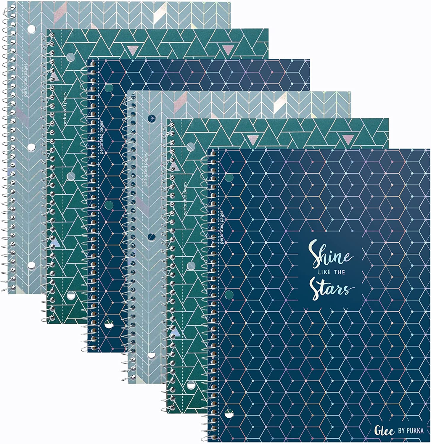 Textbook Corner Beebe Wirebound Notesbooks 8x10.5in 70 SheetWide Ruled