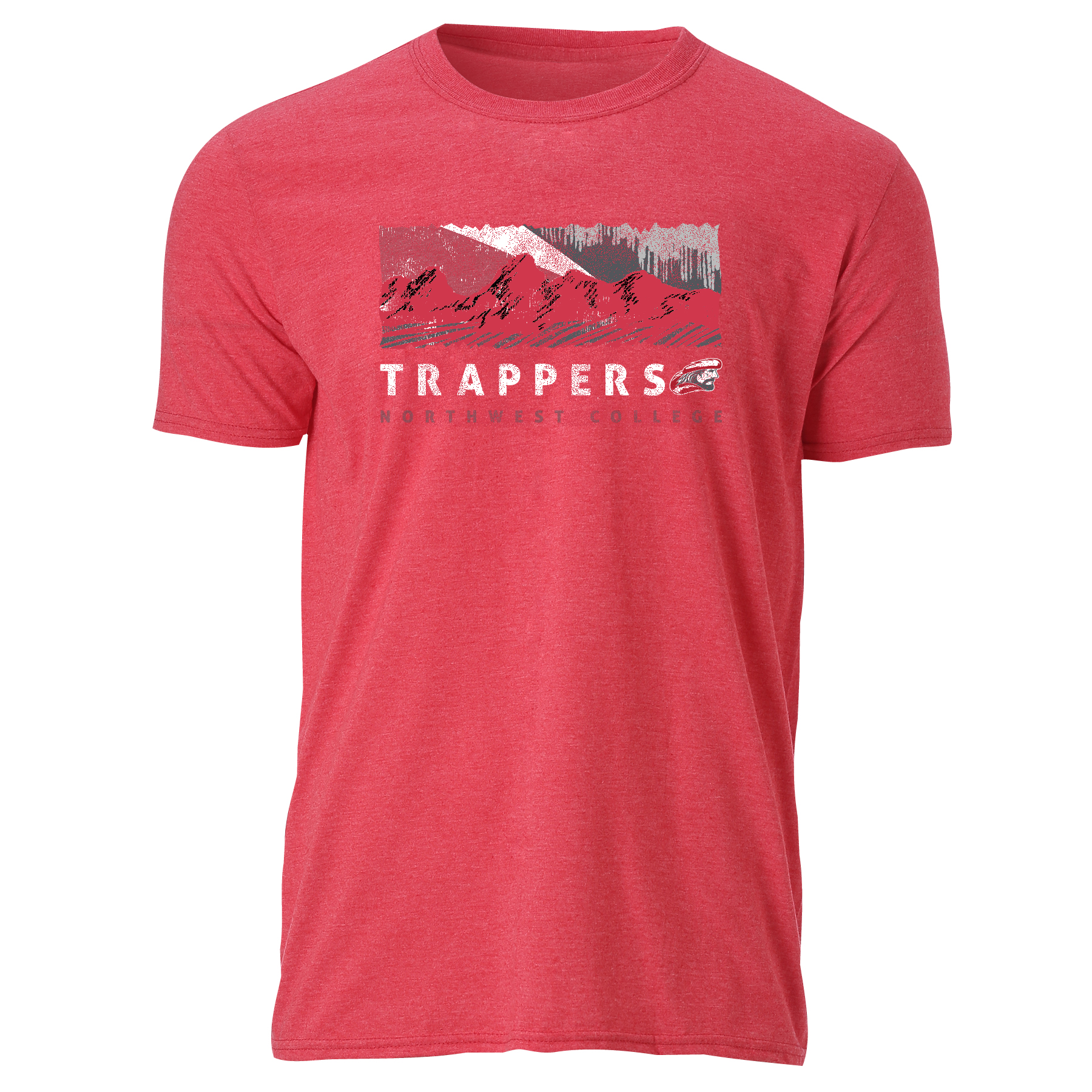 Trappers Mountain Scene T-Shirt