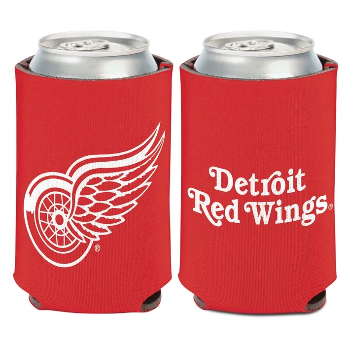 Detriot Red Wings Can Cooler 12oz