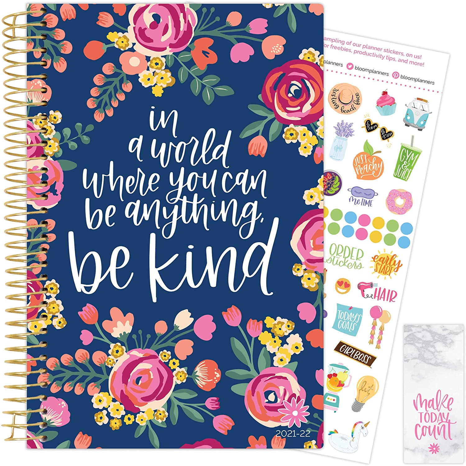 Be Kind 2021-22 Soft Cover Planner