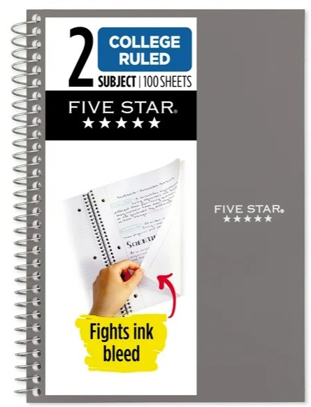 Notebook Five Star Two