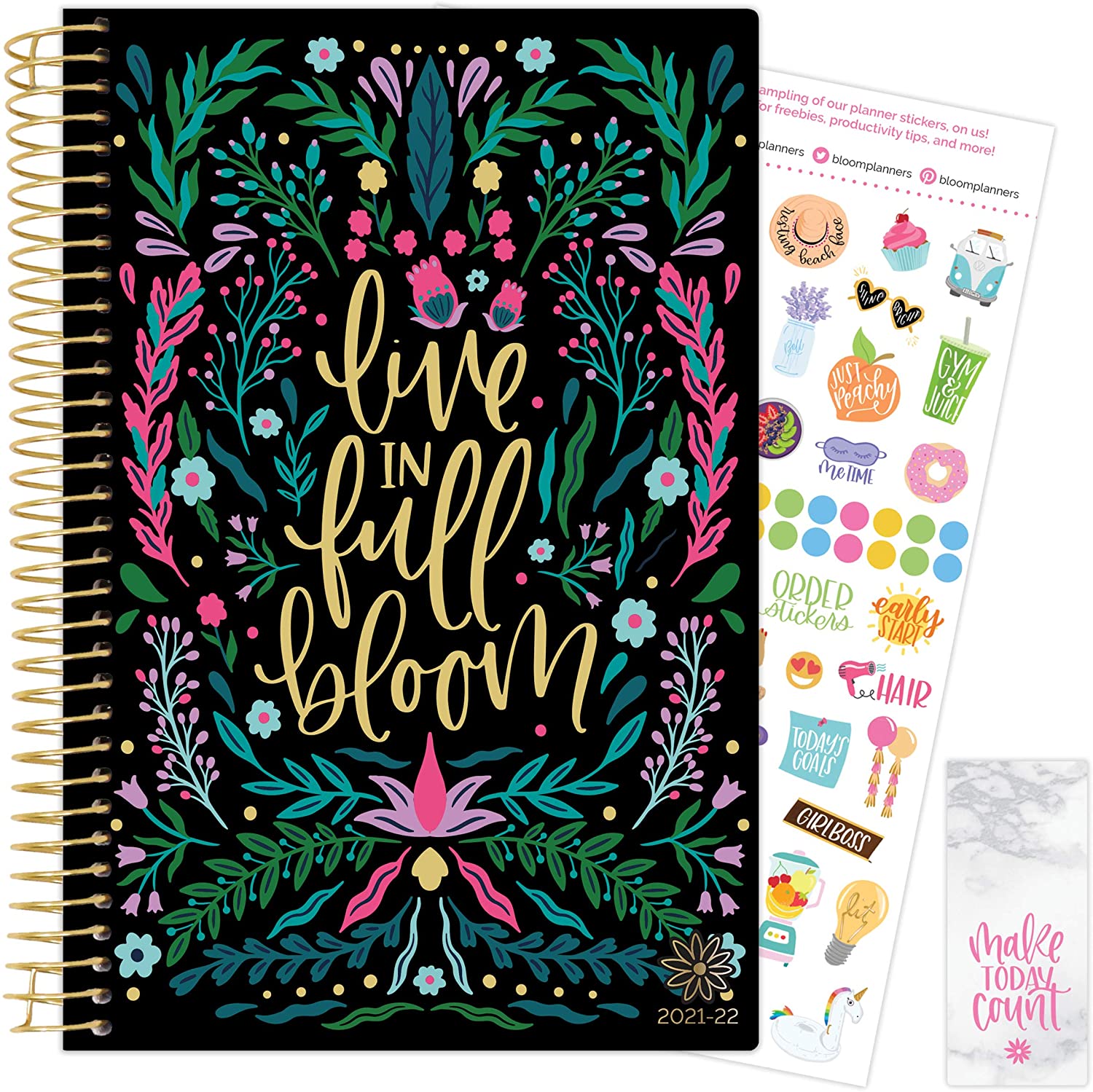 Folky Floral 2021-22 Soft Cover Planner