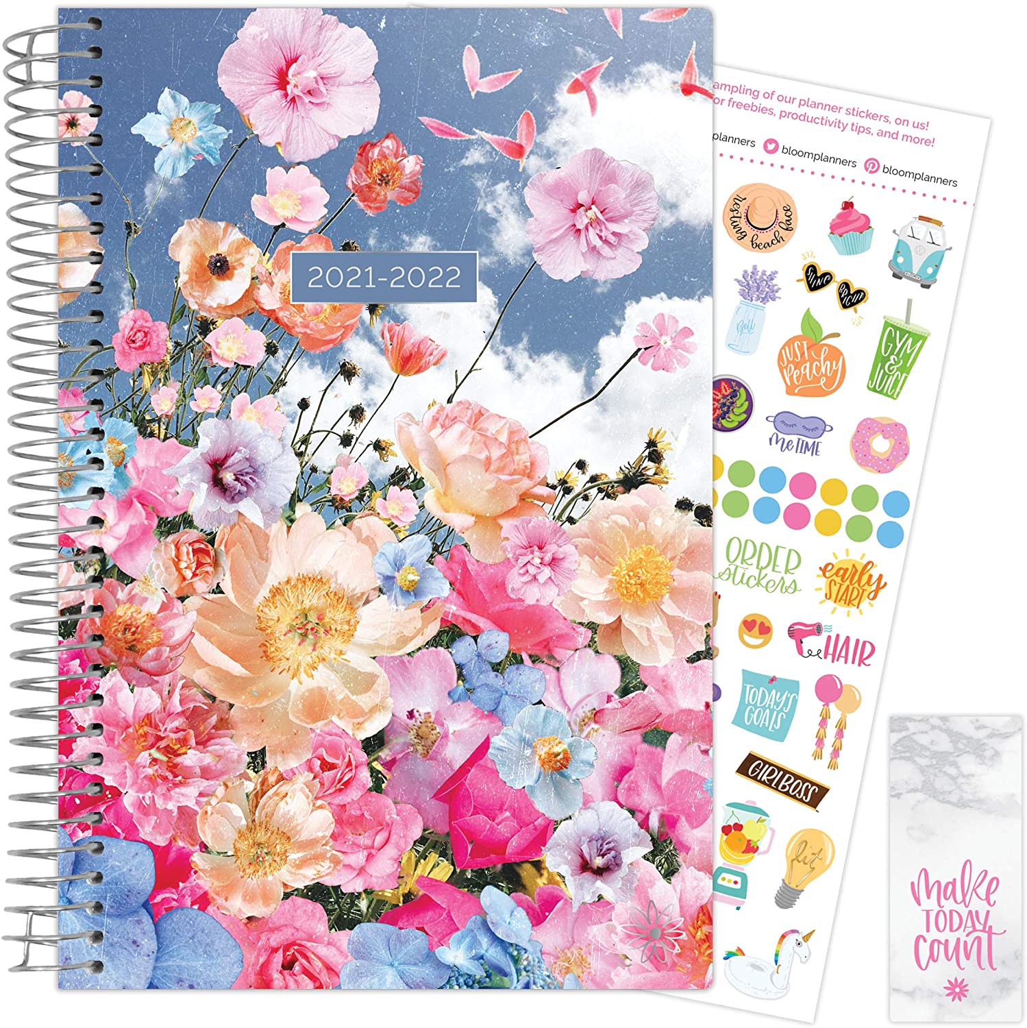 Peony Dreams 2021-22 Soft Cover Planner