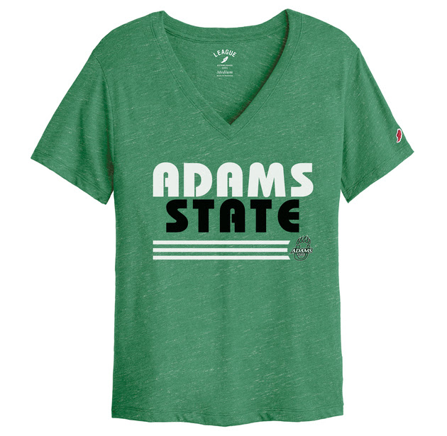Adams State Light Green SS Tee