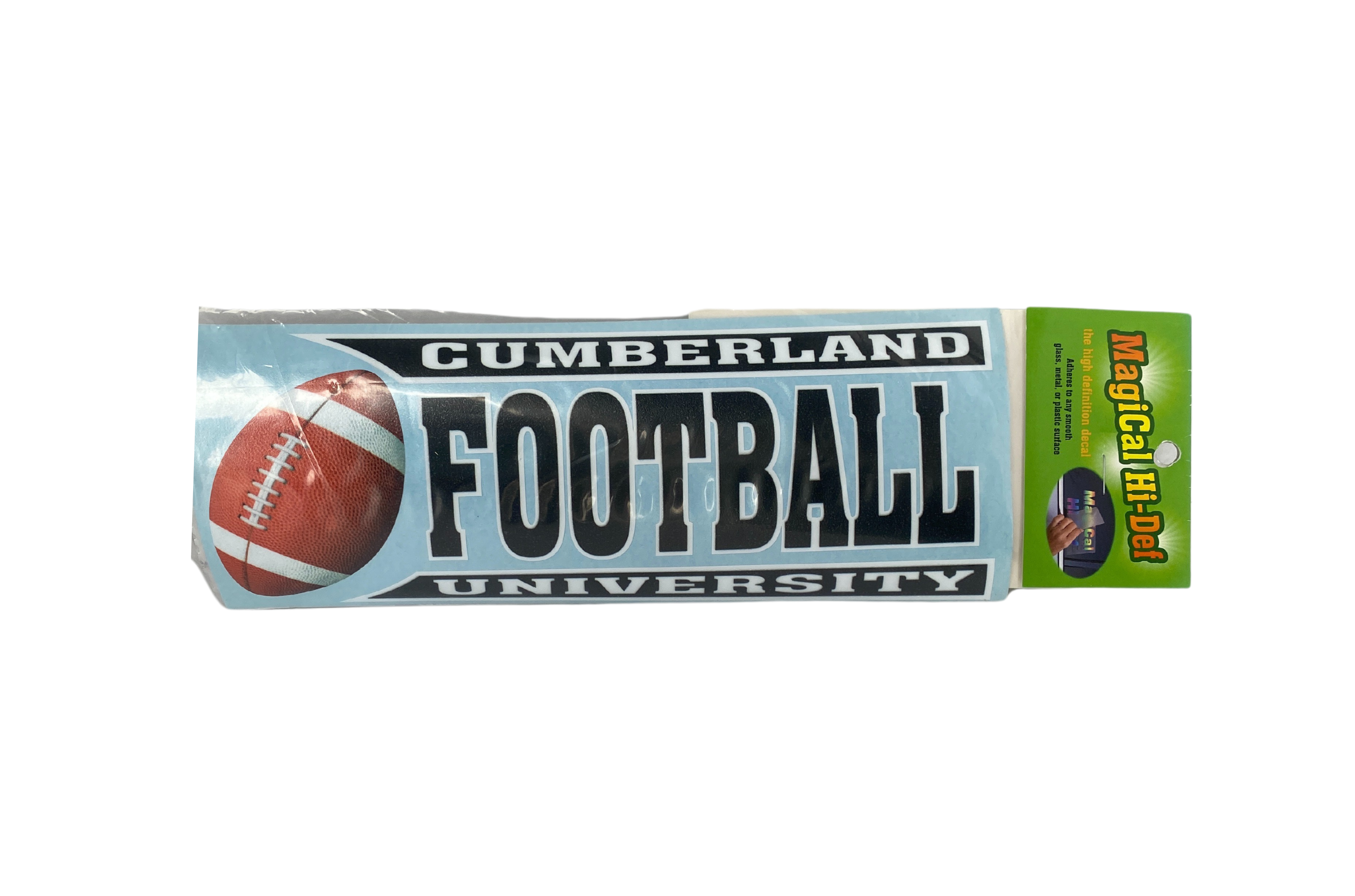 Cumberland Football Line Design Decal