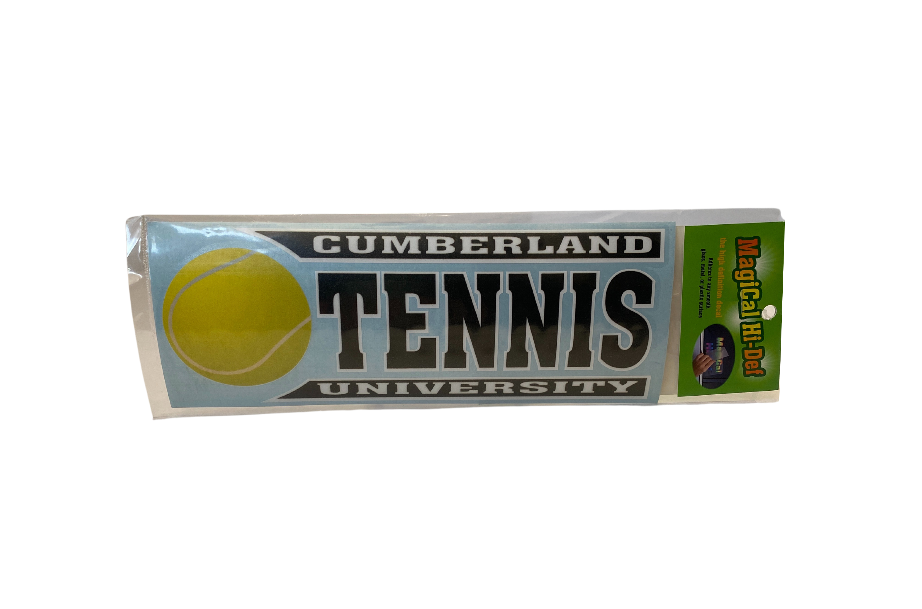 Cumberland University Line Design Tennis Decal