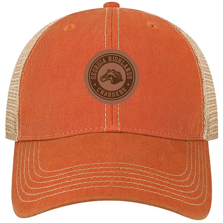 GHC Chargers Leather Patch OFA Trucker Hat