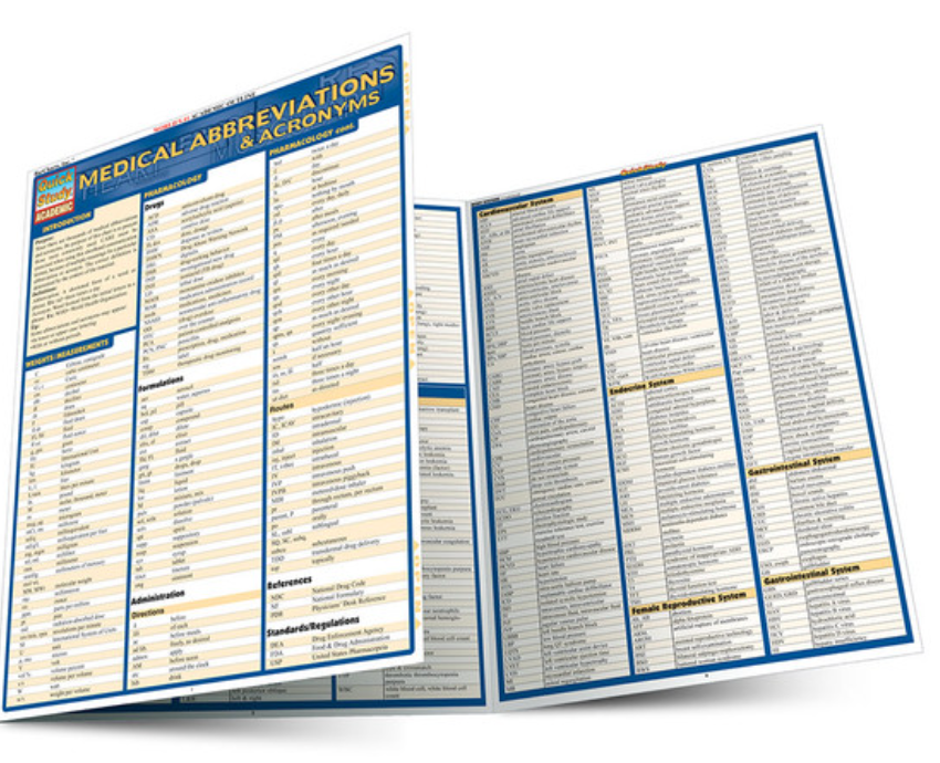 MEDICAL ABBREVIATIONS & ACRONYMS