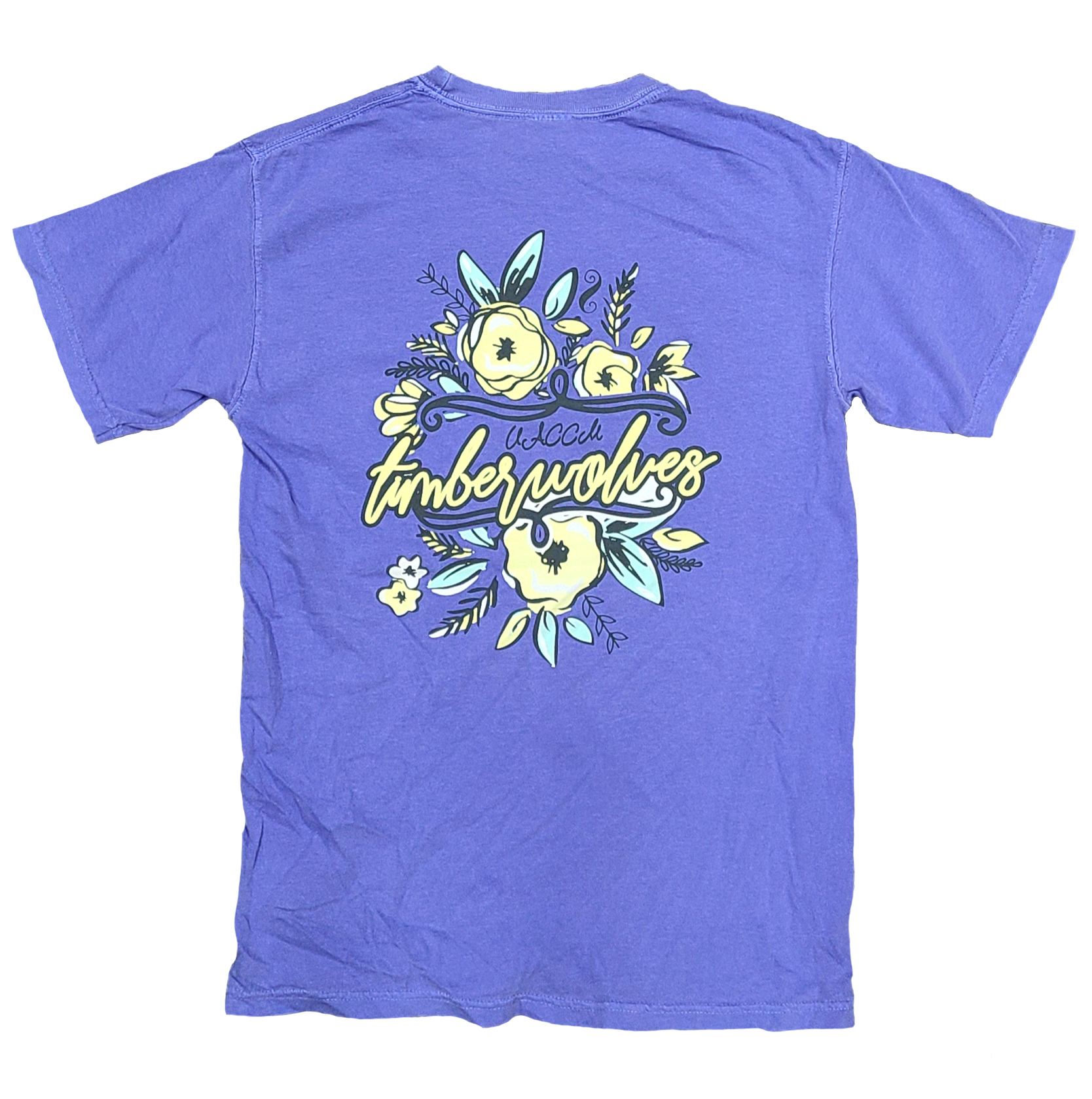 UACCM Floral Timberwolves Tee
