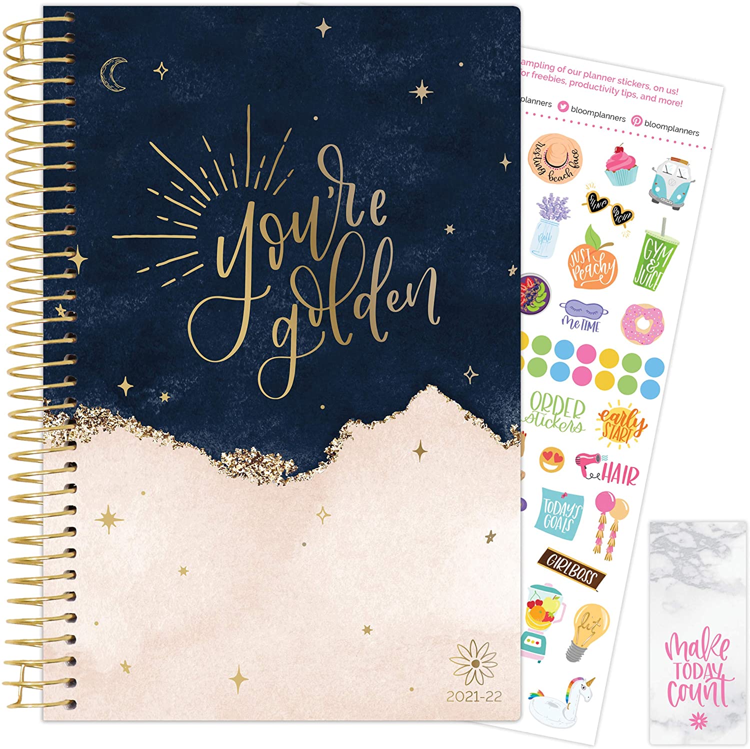 You're Golden 2021-22 Soft Cover Planner