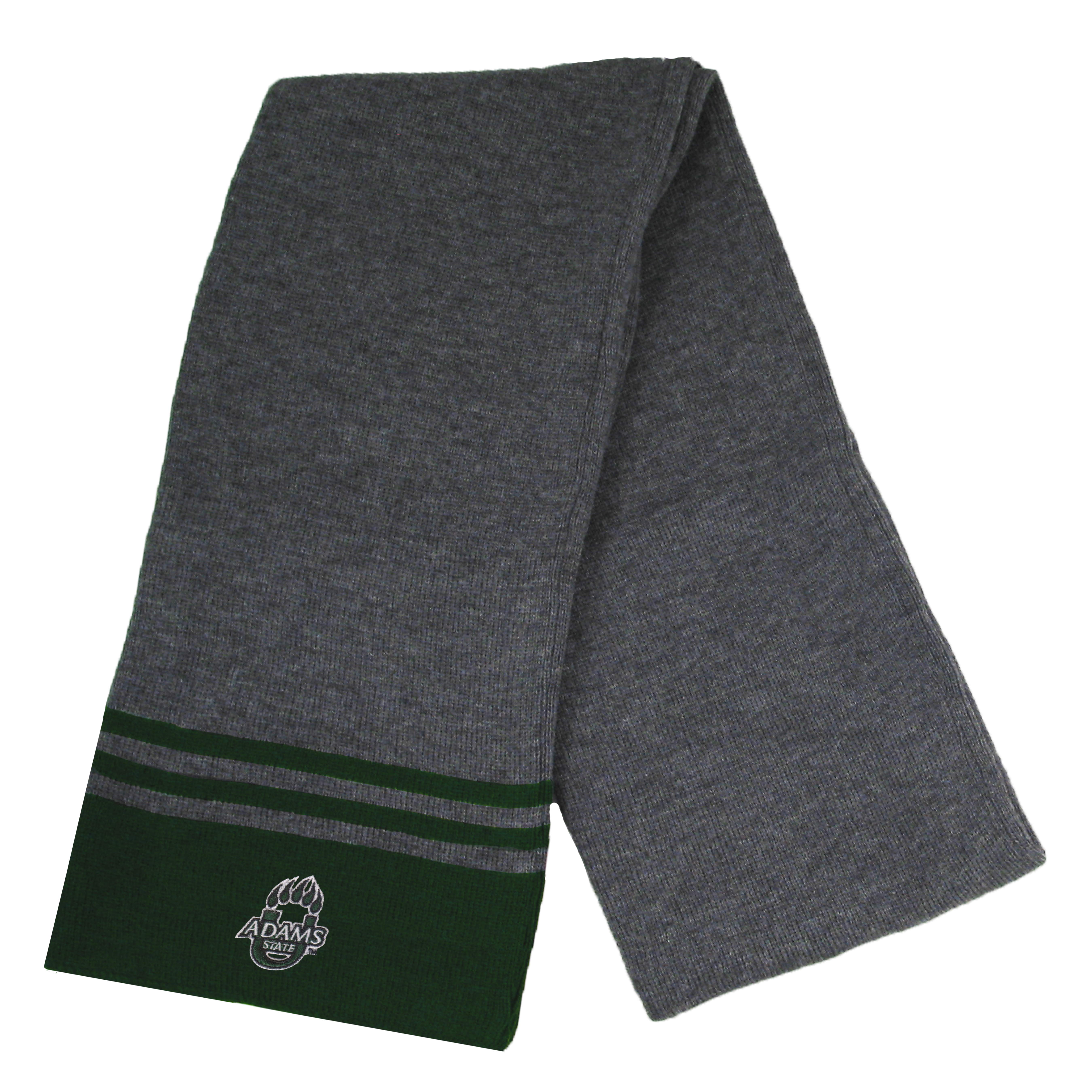 Adams State Striped Scarf