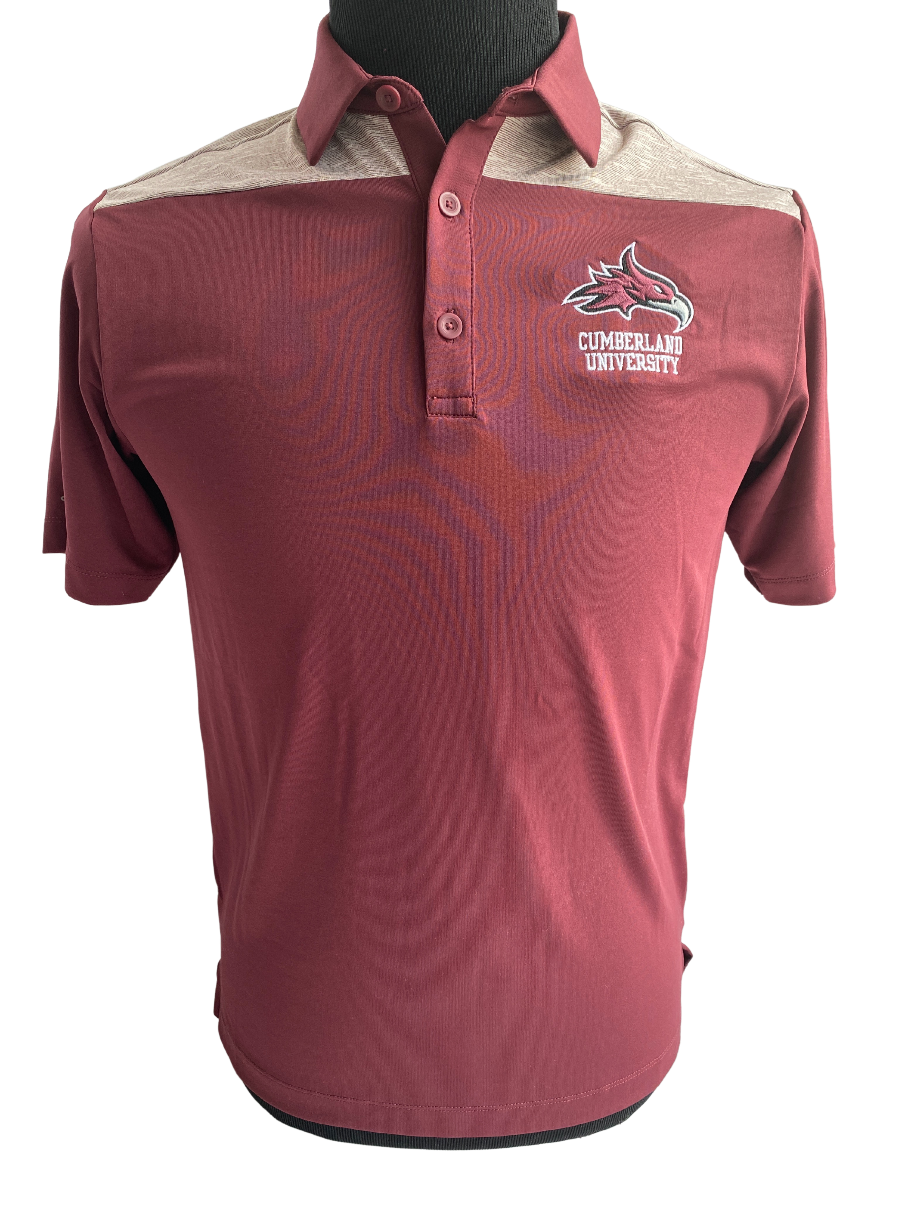 Cumberland University w/ Phoenix Logo Omni-Wick Polo