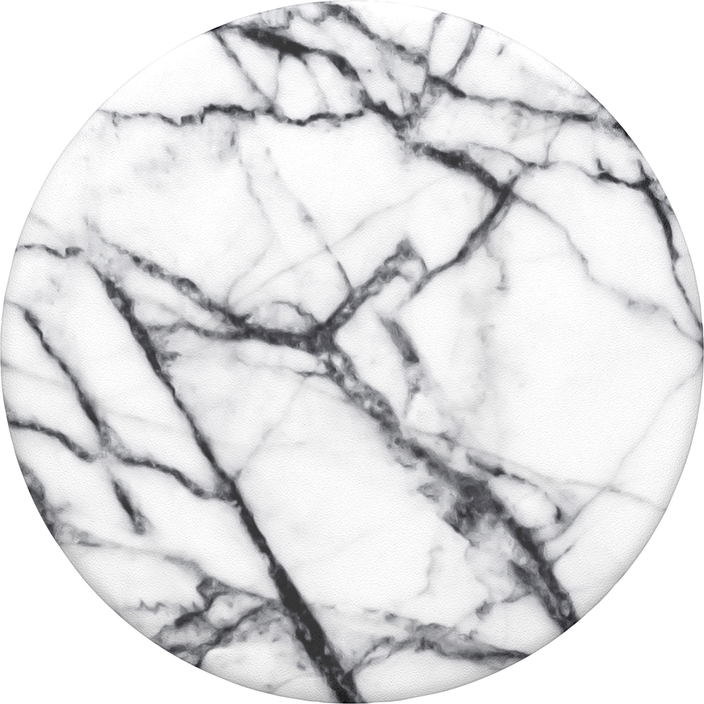 PopSockets Marble Swappable PopGrip - Pattern BP Dove White