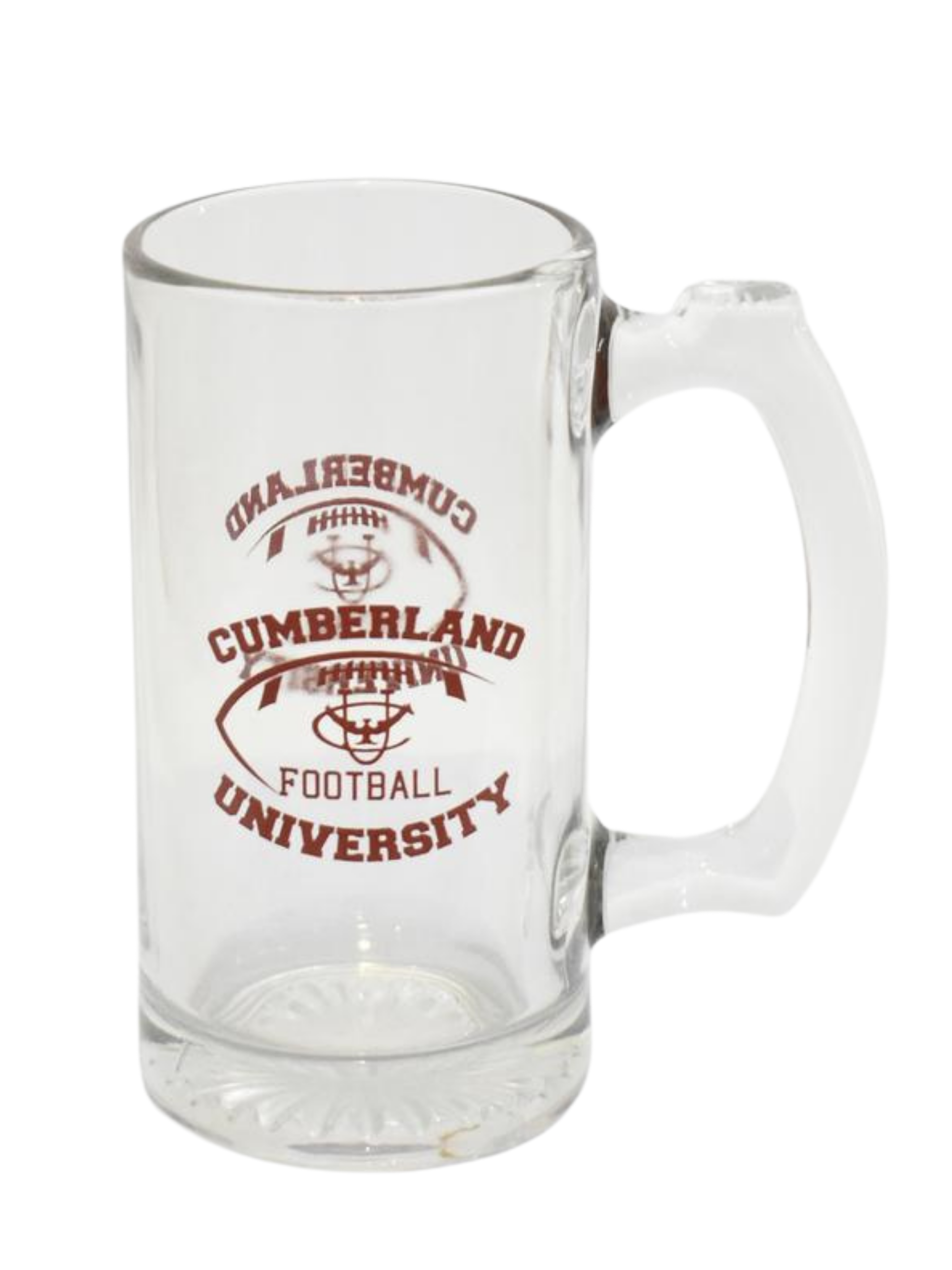 Cumberland University Football 12 oz. Glass Mug