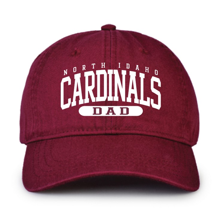 North Idaho Cardinals Dad Relaxed Twill Hat