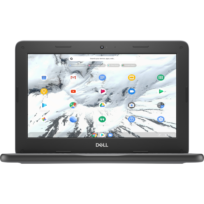 Dell Chromebook 11 3100 Laptop Computer Non-Touch - Celeron N4020-4-16GB Black 11.6in (147050)
