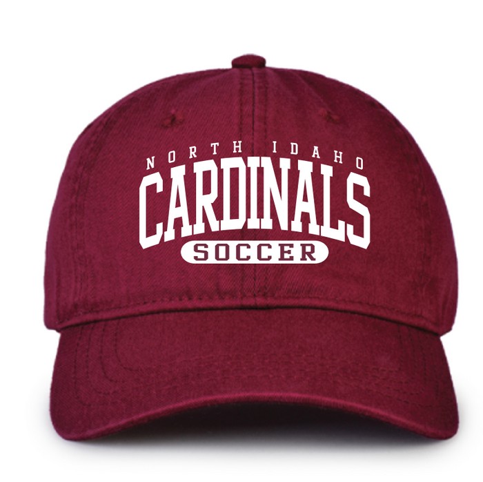 North Idaho Cardinals Soccer Relaxed Twill Hat